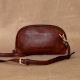 Handmade Rosewood Sling Bag Leather Radiant Alluring